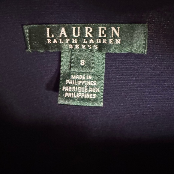 Ralph Lauren Floral Print Ruched Dress Size 8 - Picture 5 of 5